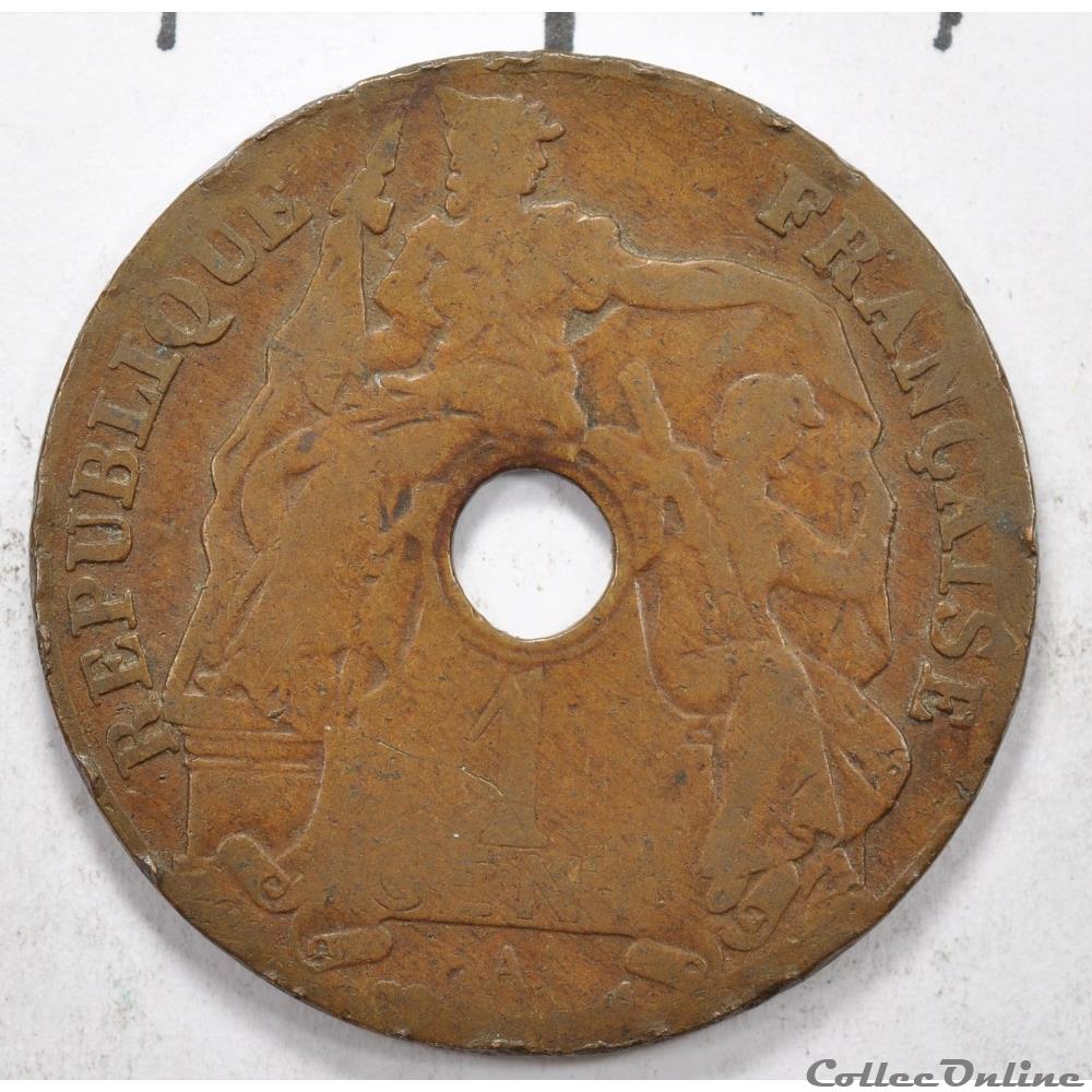 monnaie france colony 100 franc indo chine francaise 1905