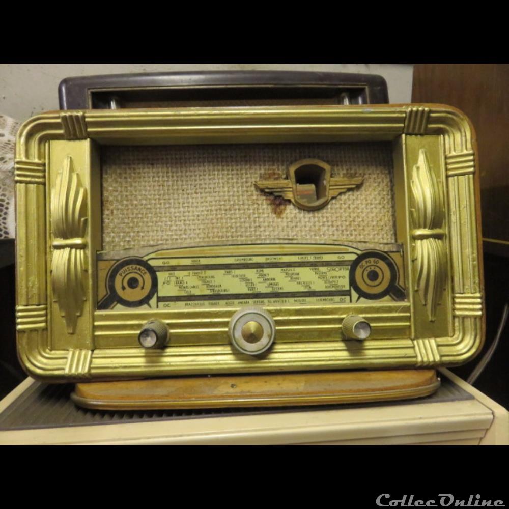 electro vintage radio inconnu