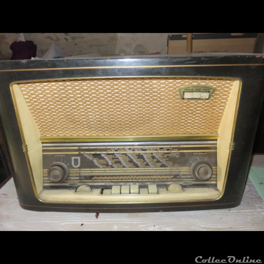 electro vintage radio inconnu