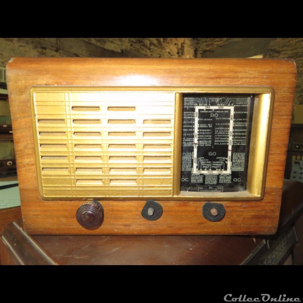 electro vintage radio inconnu