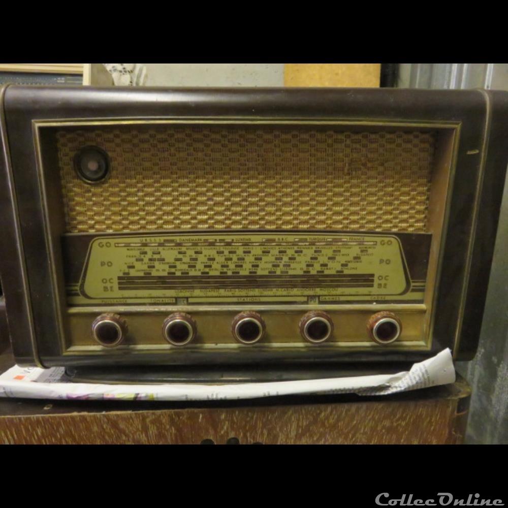 electro vintage radio inconnu