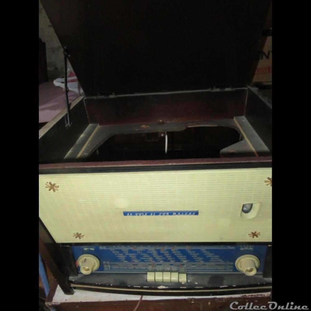 LA VOIX DE SON MAITRE electro vintage radio la voix de son maitre