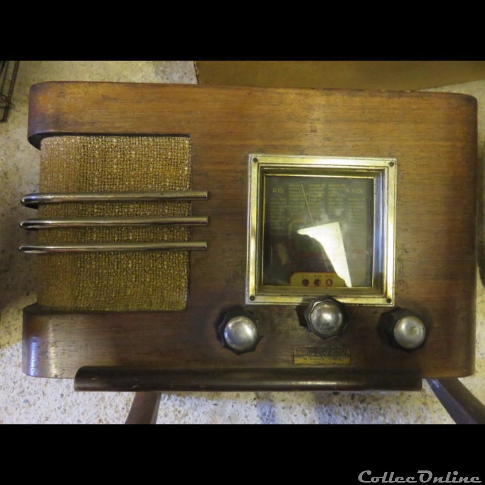 electro vintage radio inconnu