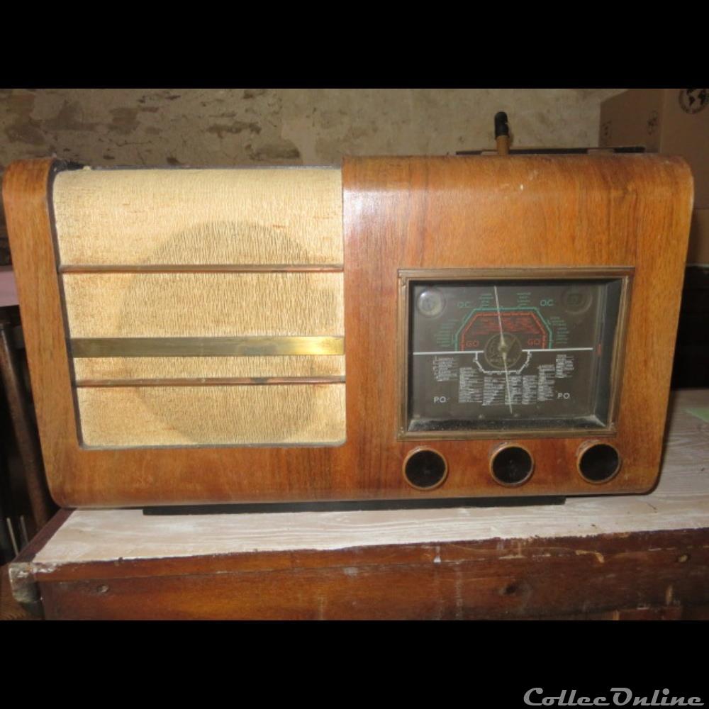 electro vintage radio inconnu