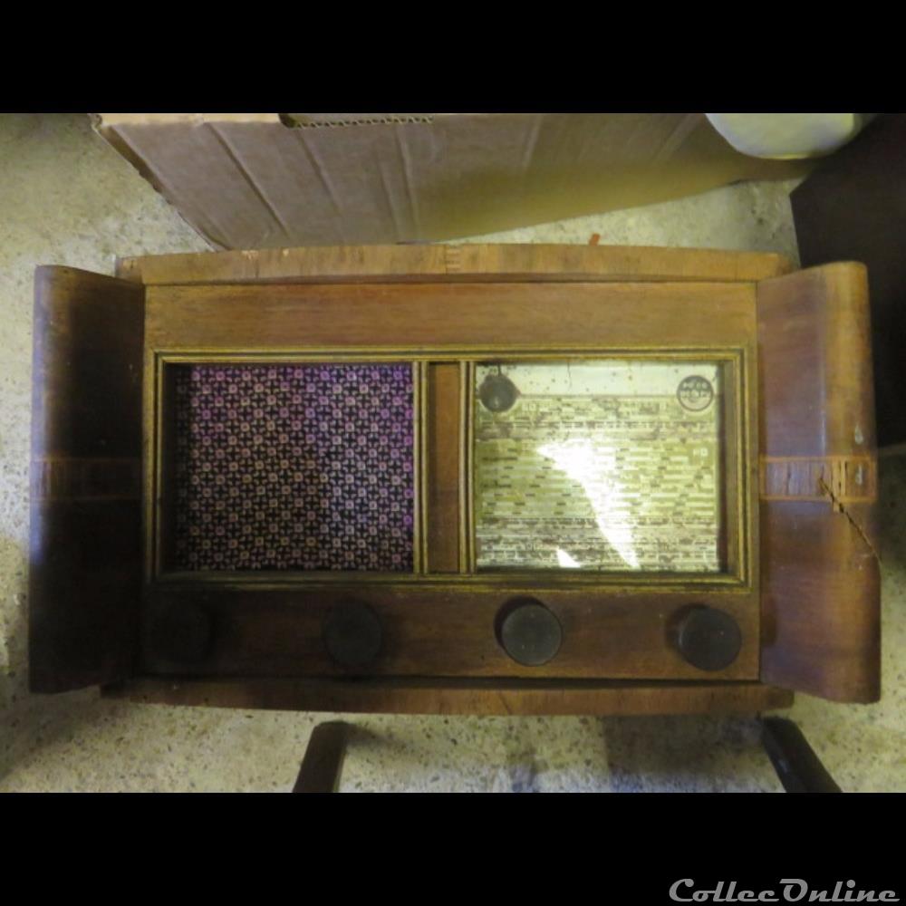 electro vintage radio inconnu