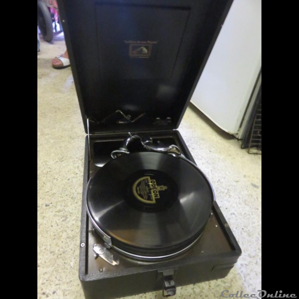 electro vintage electrophone la voix de son maitre