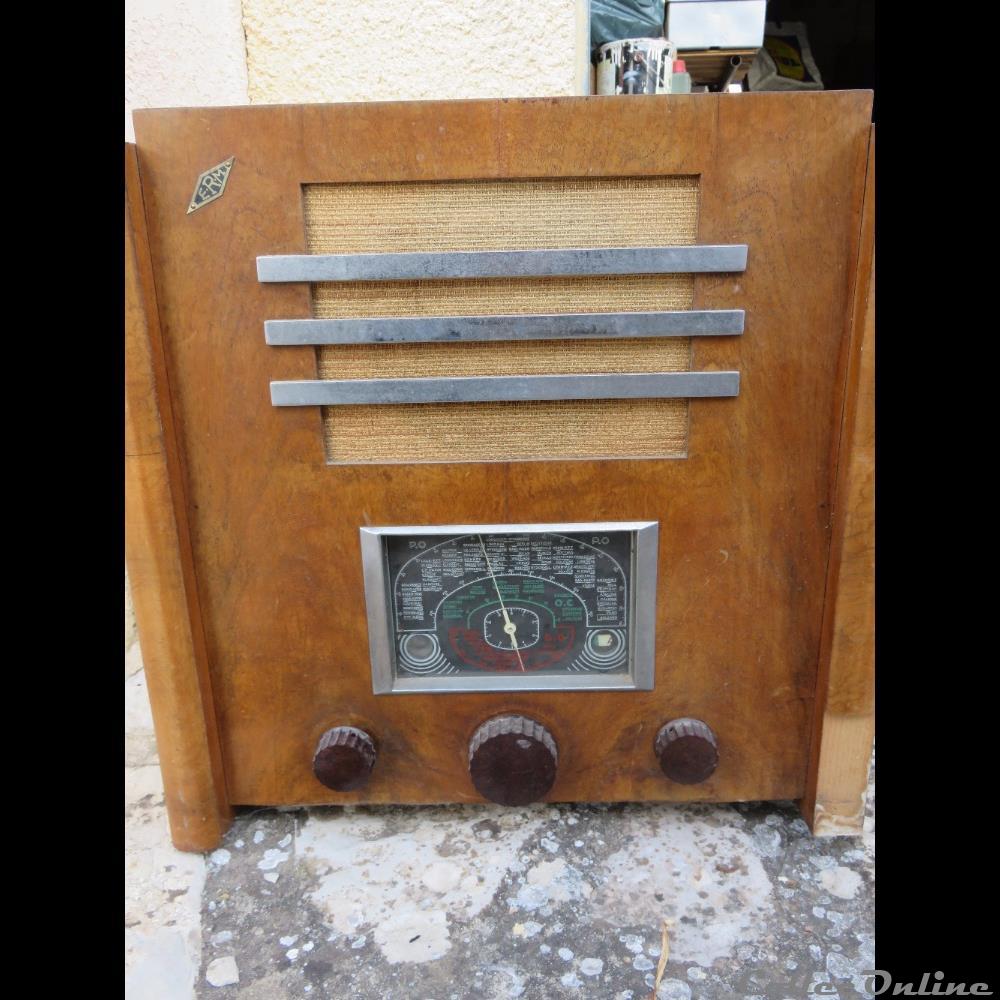 electro vintage radio erm