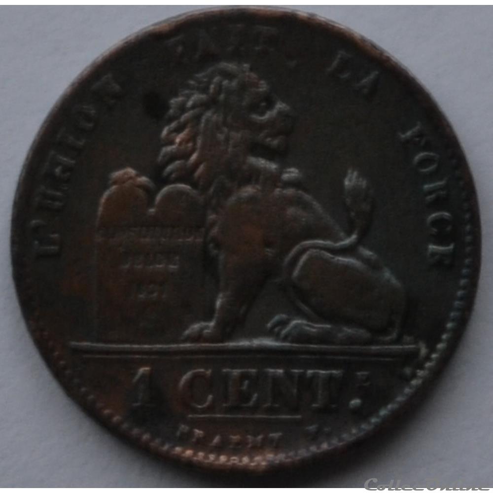 1 centime 1907 monnaie monde belgique 1 centime 1907