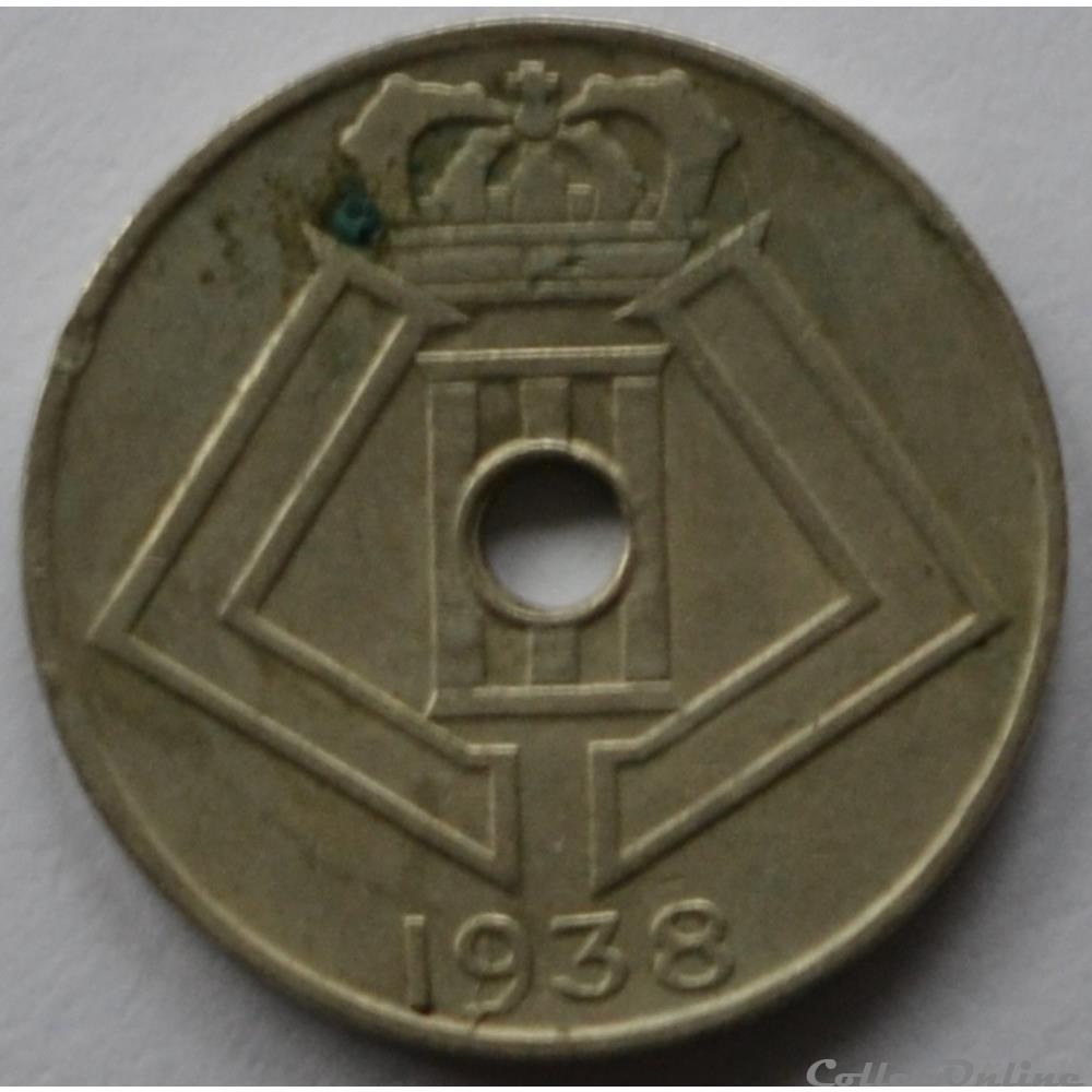 5 centimes 1938 monnaie monde belgique 5 centimes 1938
