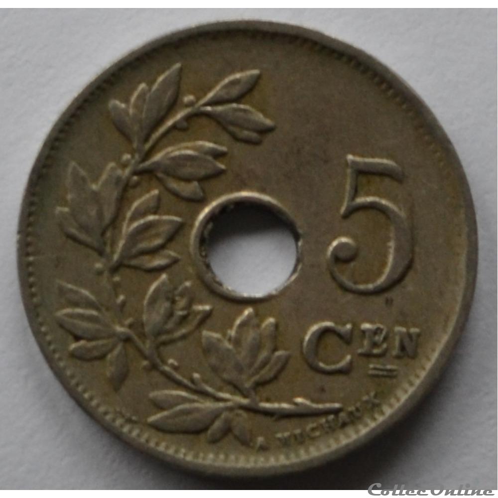 5 centimes 1928 (nl) monnaie monde belgique 5 centimes 1928 nl