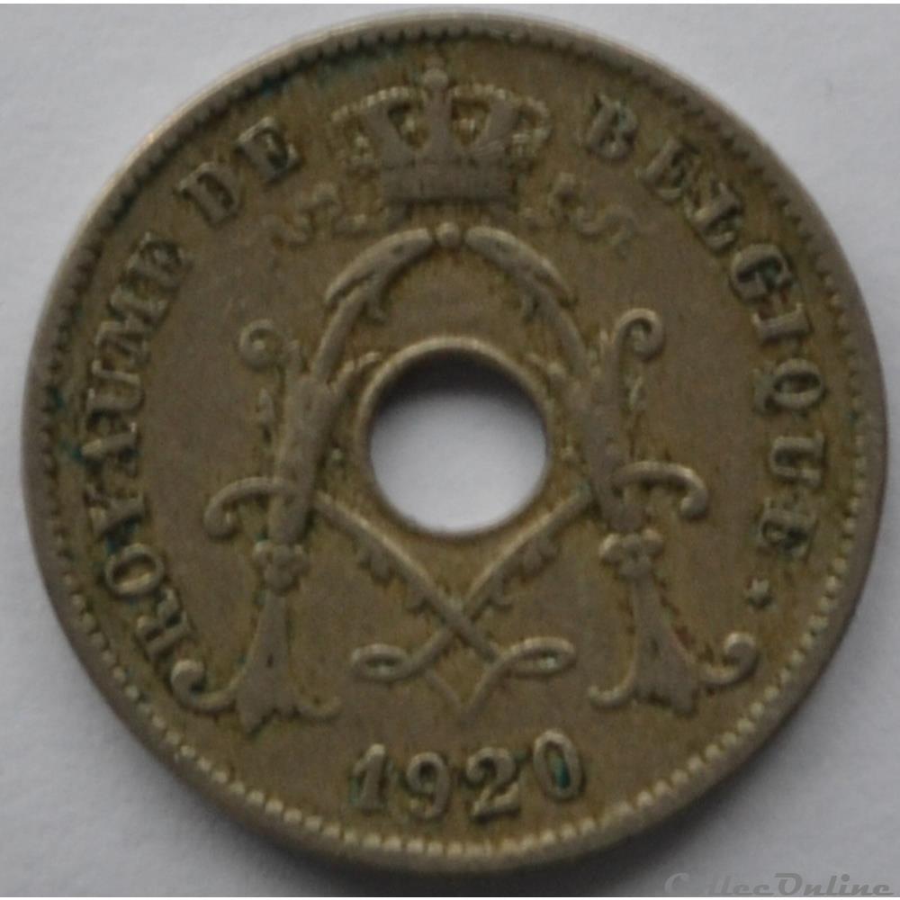 10 centimes 1920 monnaie monde belgique 10 centimes 1920