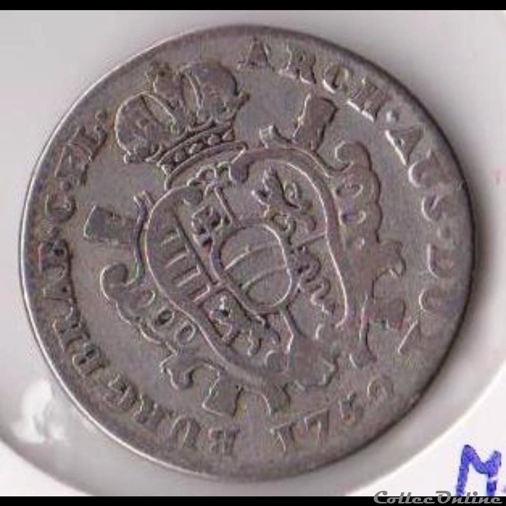 1 Escalin 1752, Maria-Theresa, Anvers monnaie monde belgique 1 escalin 1752 maria theresa anvers