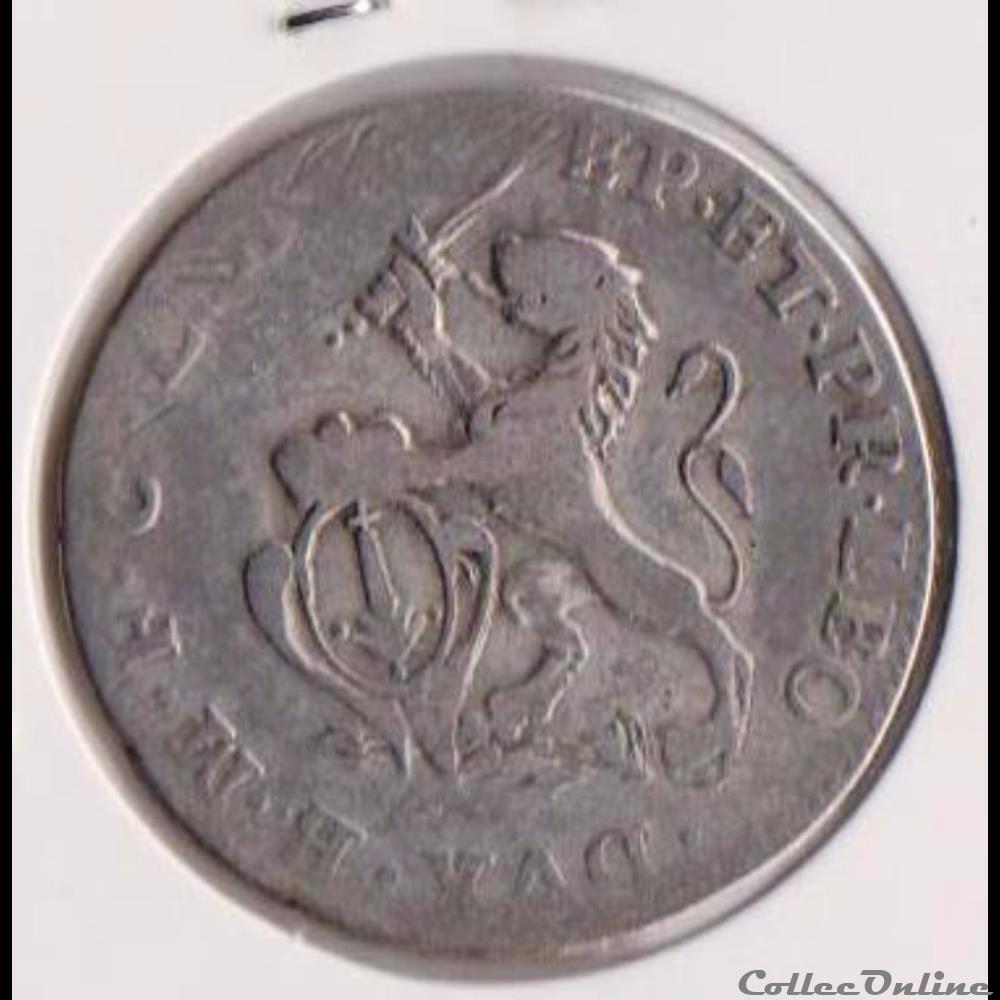 2 Escalins 1753, Princ. de Liège, J-Th de Bavière, LG18 monnaie monde belgique 2 escalins 1753 princ de liege j th de baviere lg18