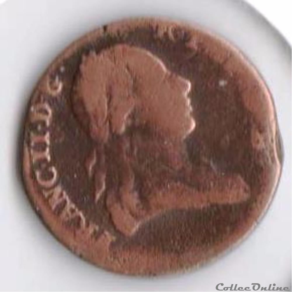 1 Liard 1794, François II, Bruxelles monnaie monde belgique 1 liard 1794 francois ii bruxelles
