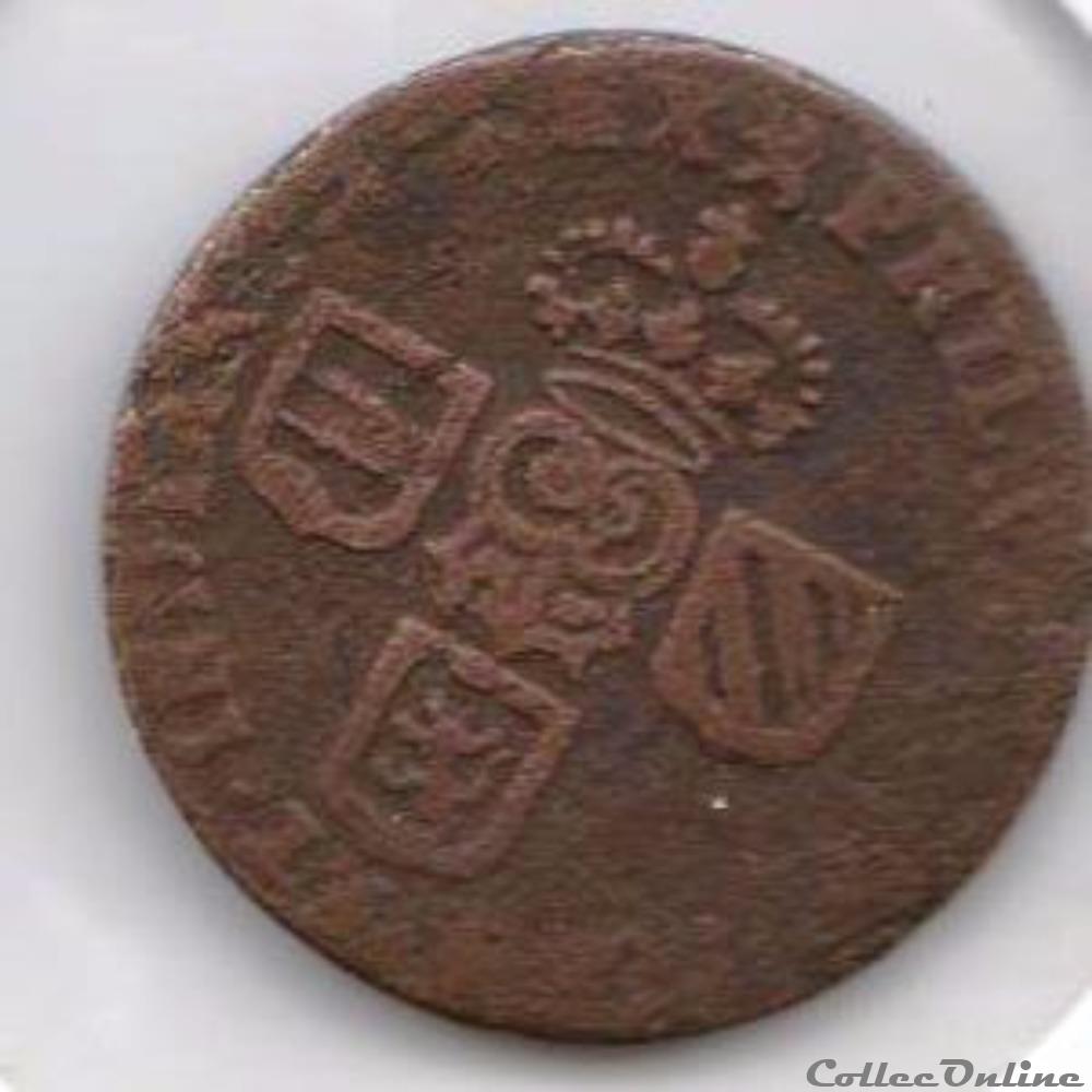1 Liard 1710, Philippe V, Namur PBE1 monnaie monde belgique 1 liard 1710 philippe v namur pbe1
