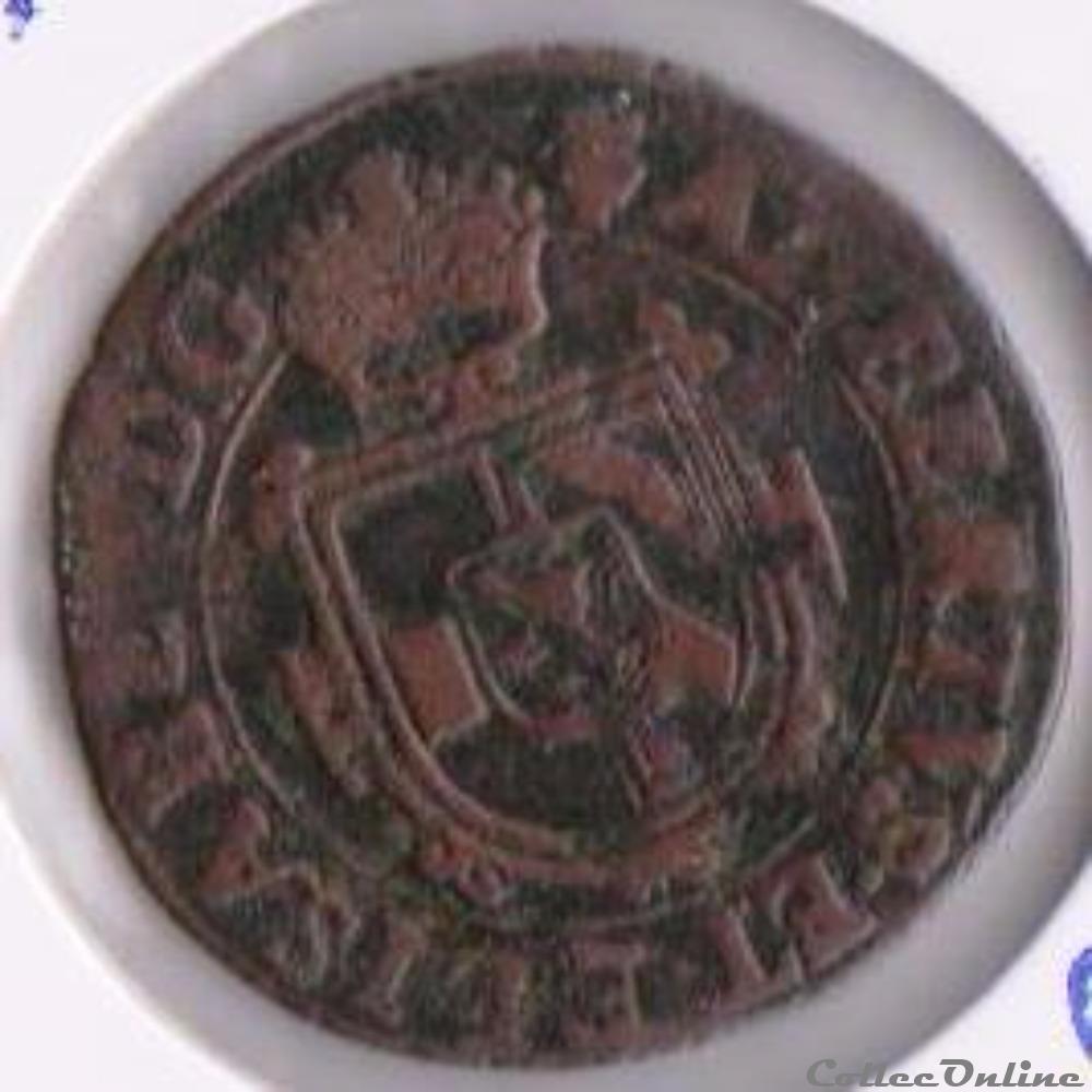 monnaie monde belgique gigot duit 1615 anvers albert et isabelle pbe7
