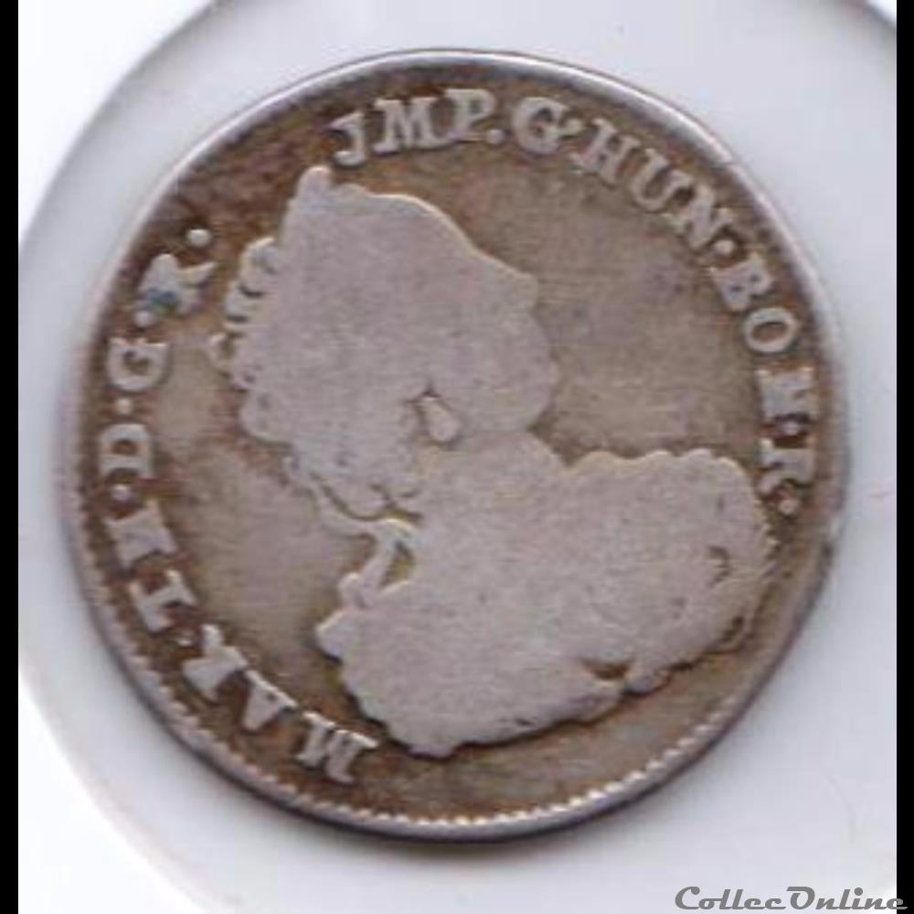 monnaie monde belgique 1 8 de ducaton 1752 maria theresa bruges
