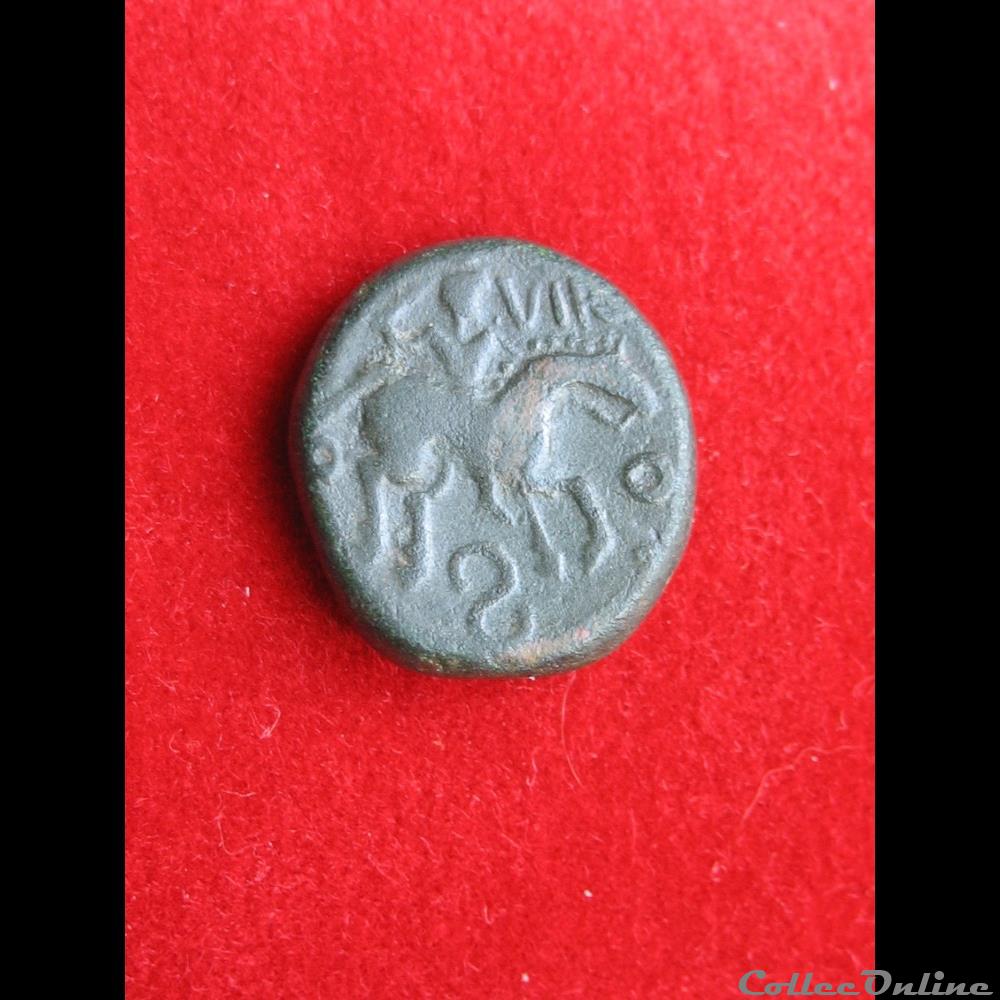 DT 625 Bronze VIROS des Nerviens monnaie antique gauloise dt 625 bronze viros des nerviens