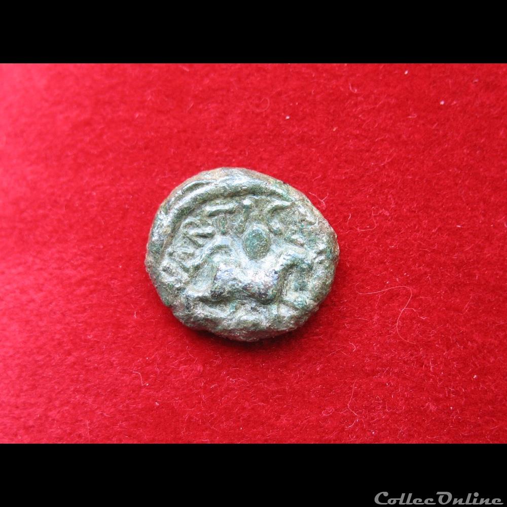 DT 634 Bronze VARTICEO des Nerviens monnaie antique gauloise dt 634 bronze varticeo des nerviens