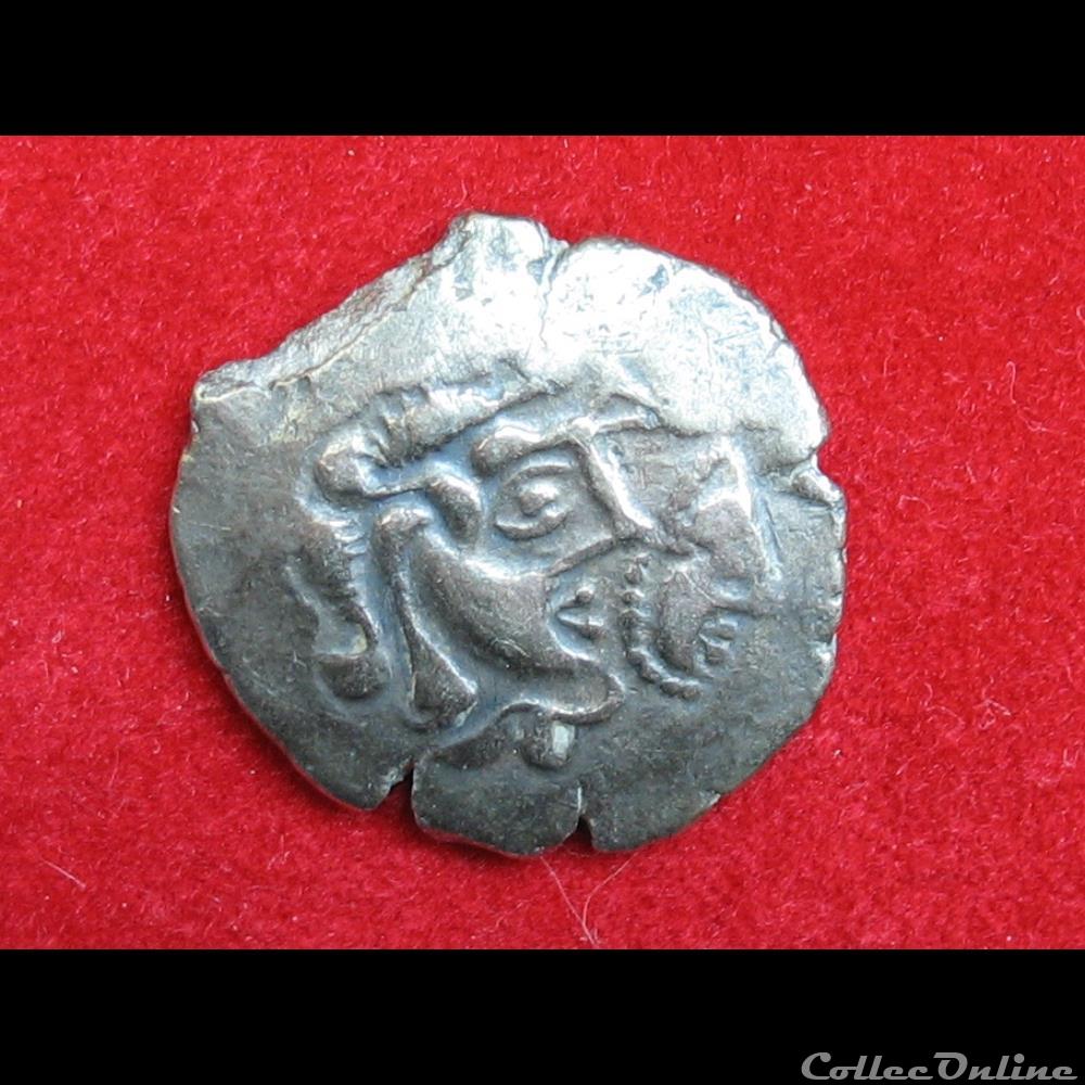 DTS 2219A Statère à la barrière variante monnaie antique gauloise dts 2219a statere a la barriere variante