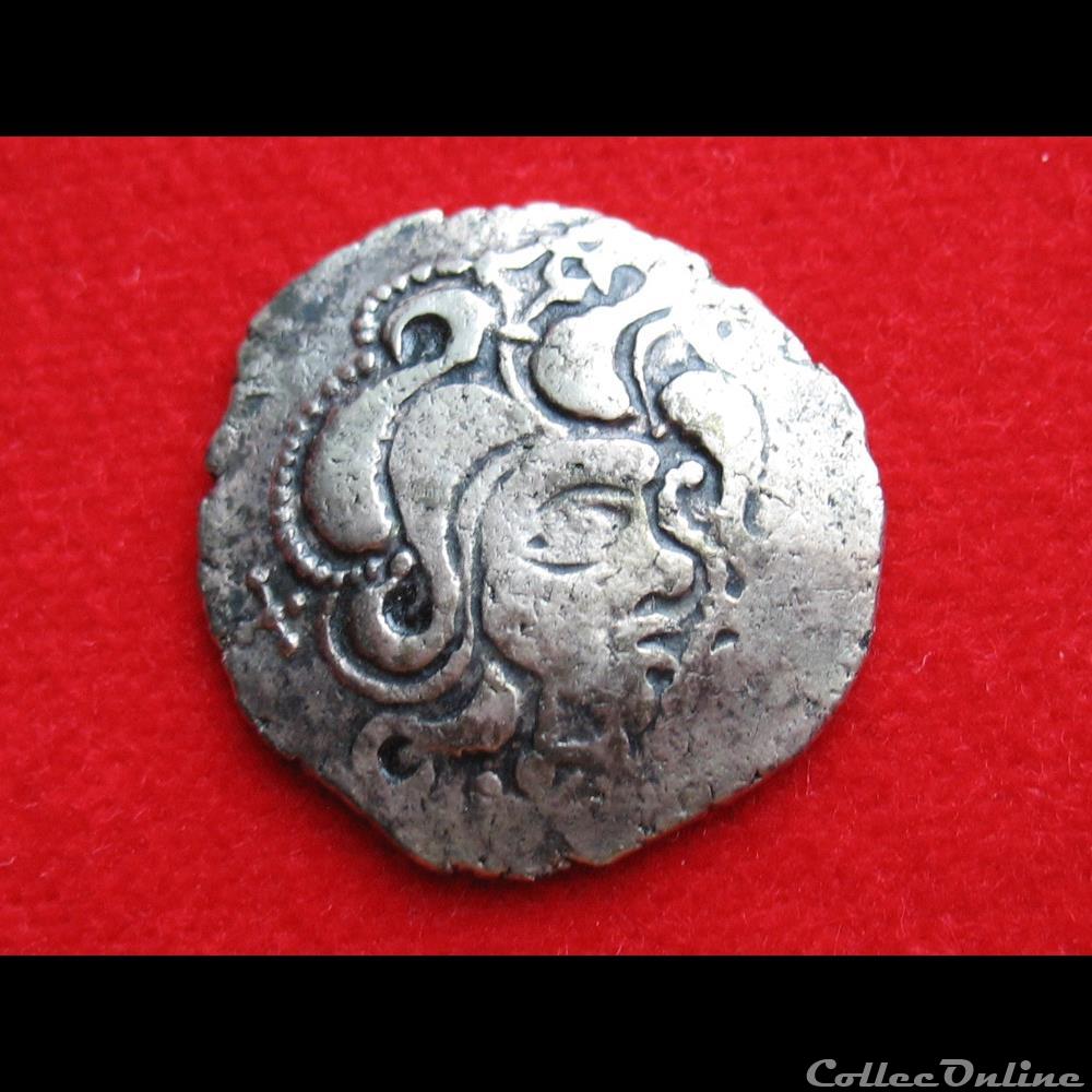 (INEDIT) Statère des Osismes, type à la tente et à l'aigle monnaie antique gauloise inedit statere des osismes type a la tente et a aigle