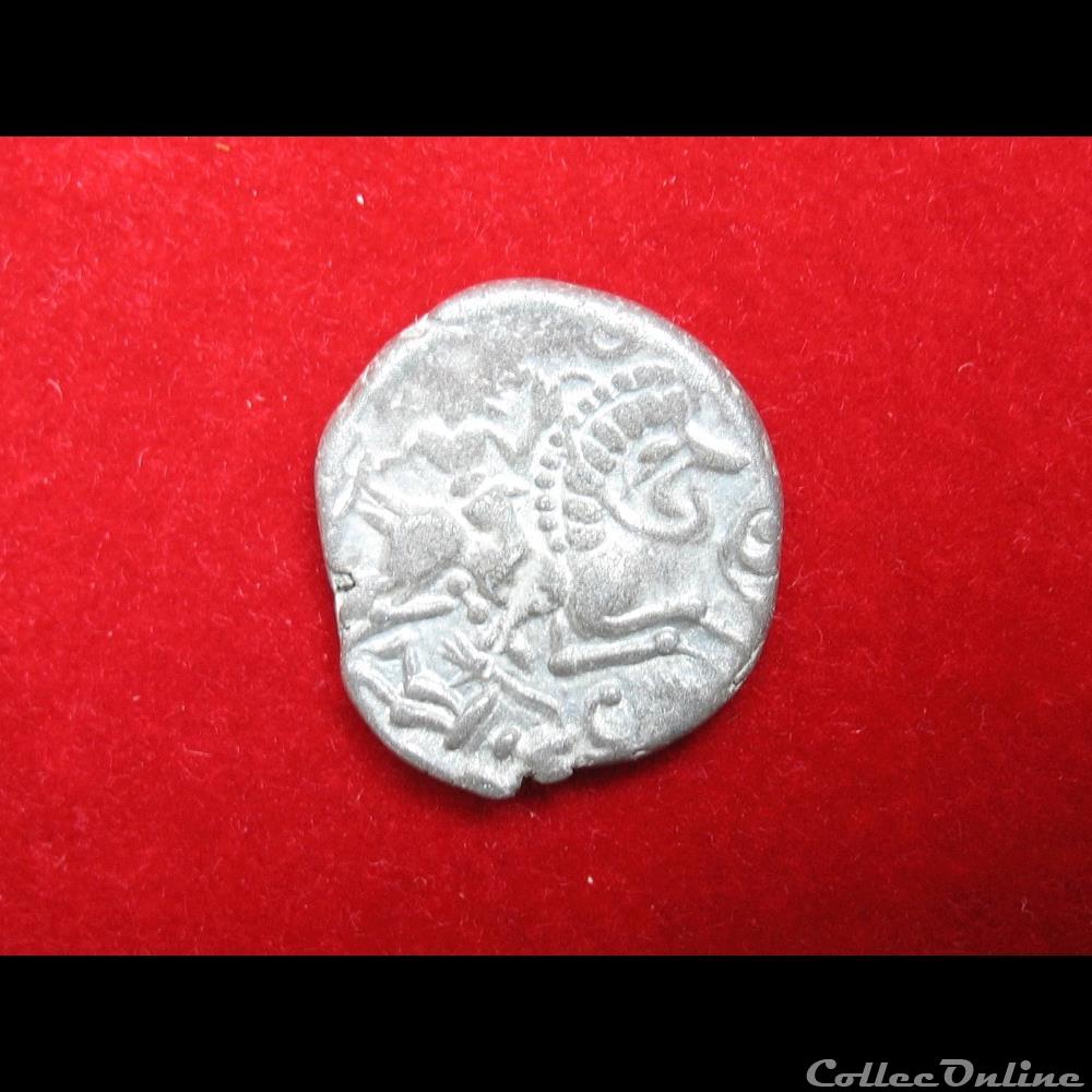 monnaie antique gauloise dt 2328 statere de billon au cavalier arme