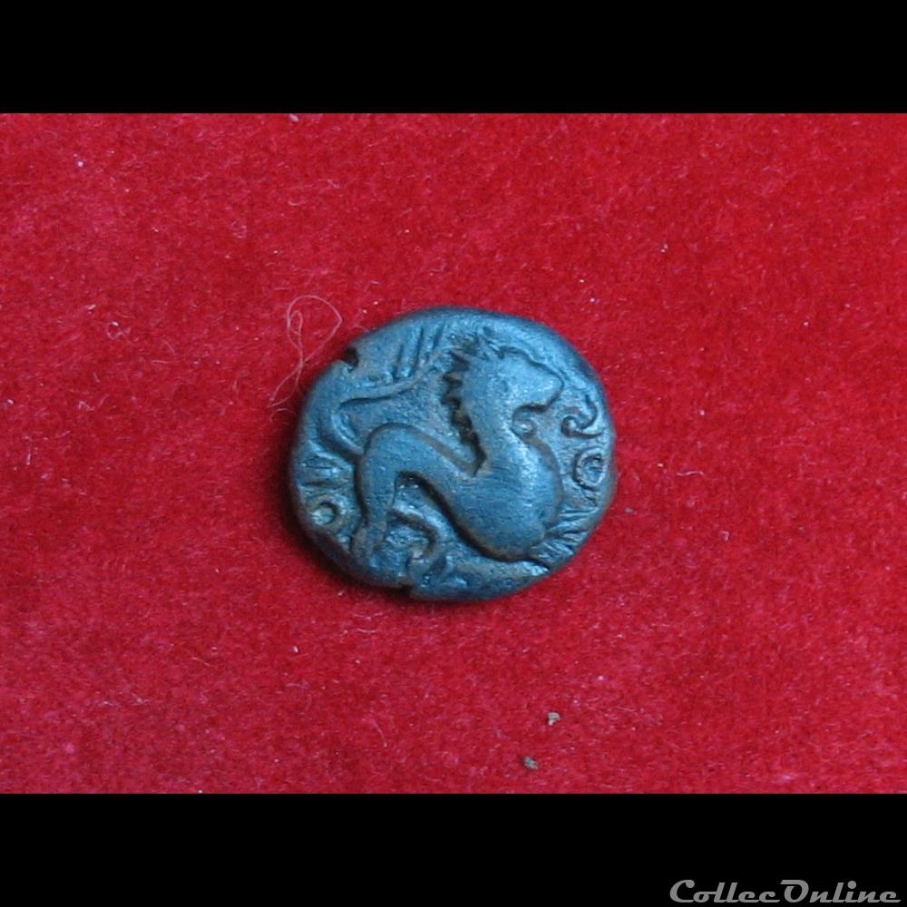 monnaie antique gauloise dt 626 627 bronze vercio