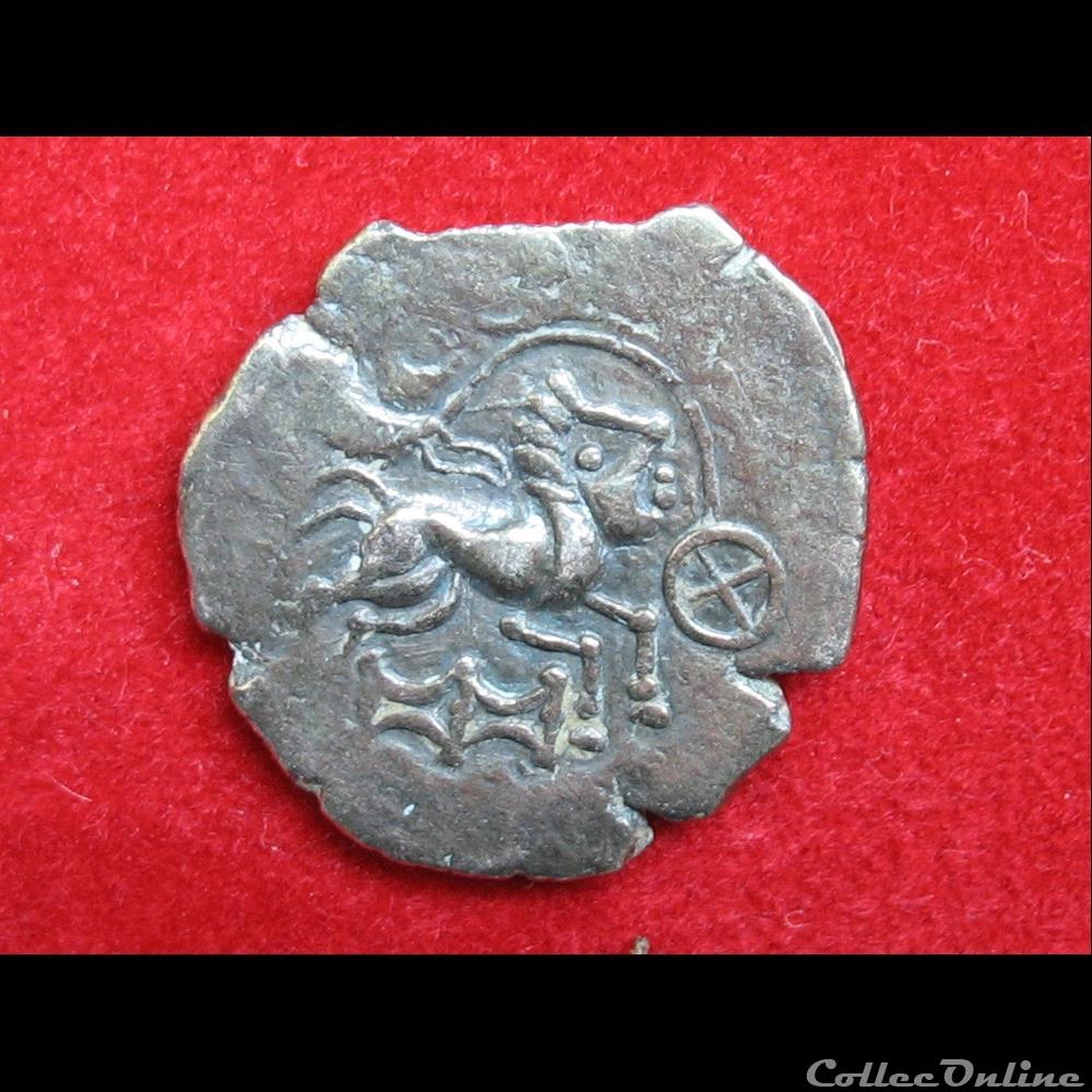 DTS 2219A Statère à la barrière variante monnaie antique gauloise dts 2219a statere a la barriere variante
