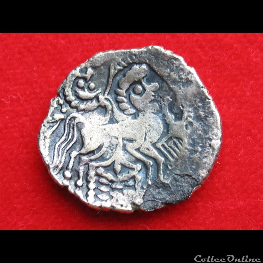 (INEDIT) Statère des Osismes, type à la tente et à l'aigle monnaie antique gauloise inedit statere des osismes type a la tente et a aigle