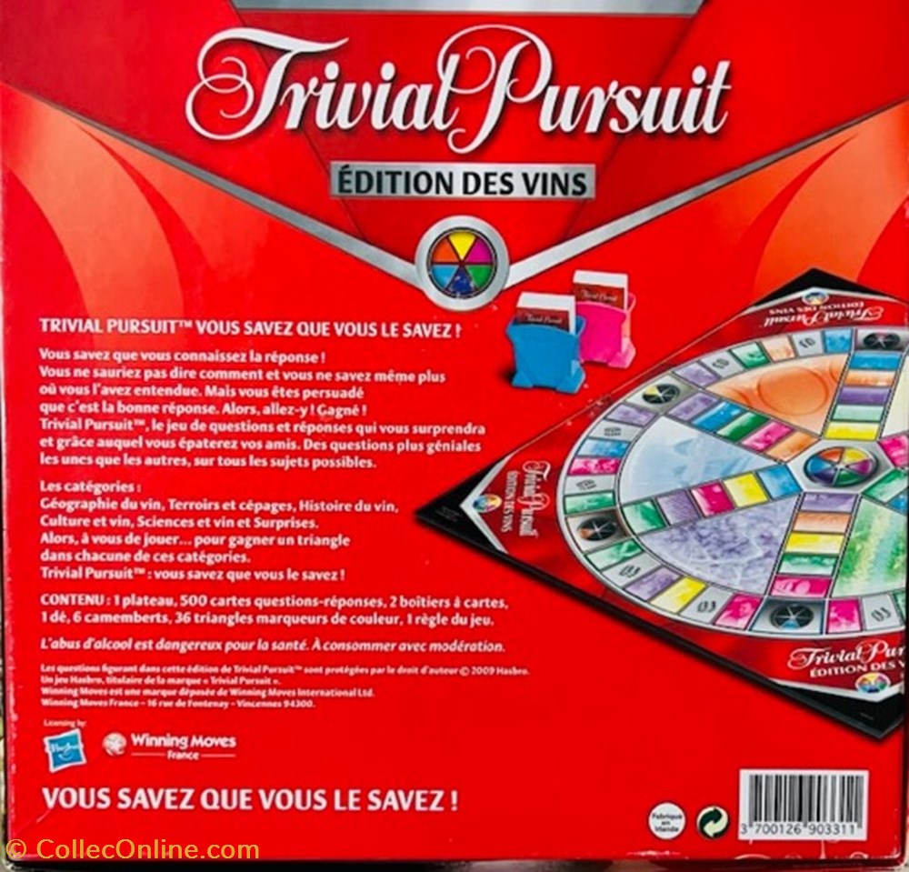 2009 - Édition des vins jeux societe jouets 2009 edition des vins