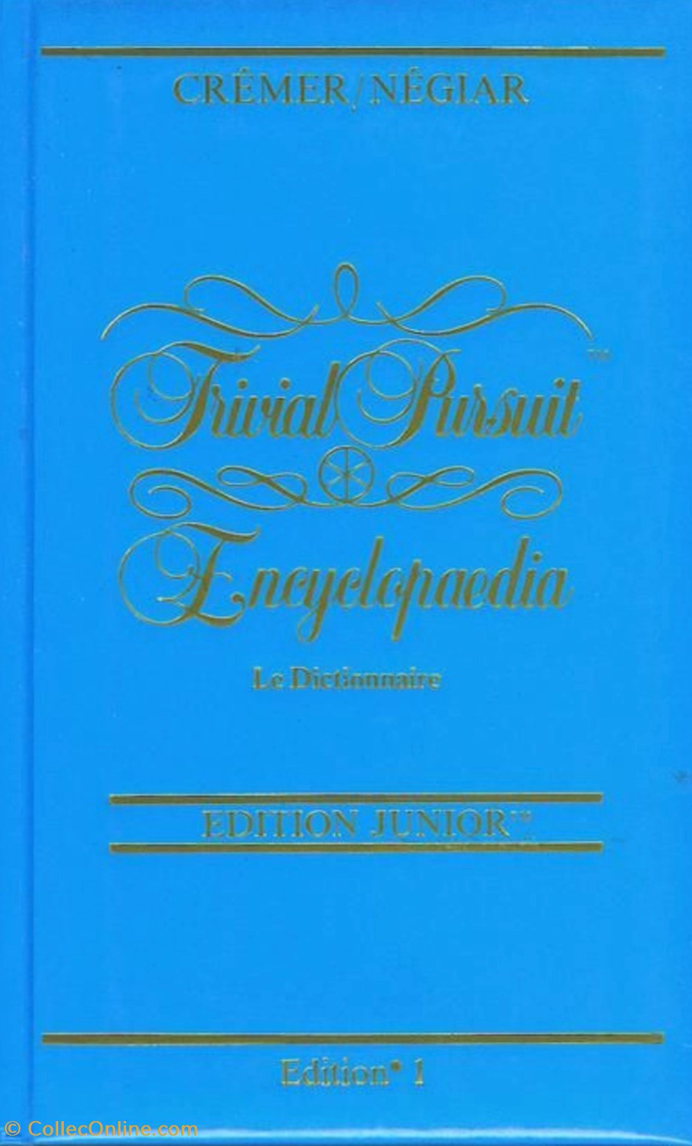 1989 -??? - Trivial pursuit encyclopaedia Edition Junior - livre jeux de societe jouets 1989 trivial pursuit encyclopaedia edition junior livre