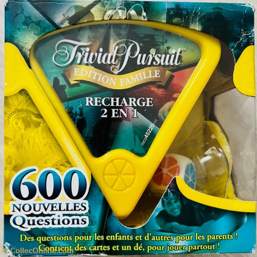 2003 - Édition famille - recharge 2 en 1 jeux de societe jouets 2003 edition famille recharge 2 en 1