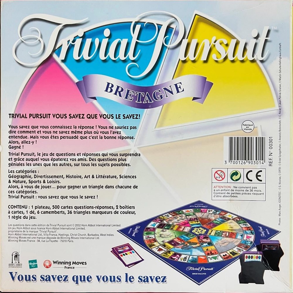 2002 - Édition Bretagne jeux de societe jouets 2002 edition bretagne