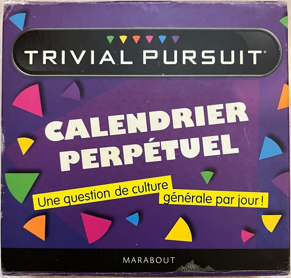 2012 - Calendrier perpétuel jeux de societe jouets 2012 calendrier perpetuel