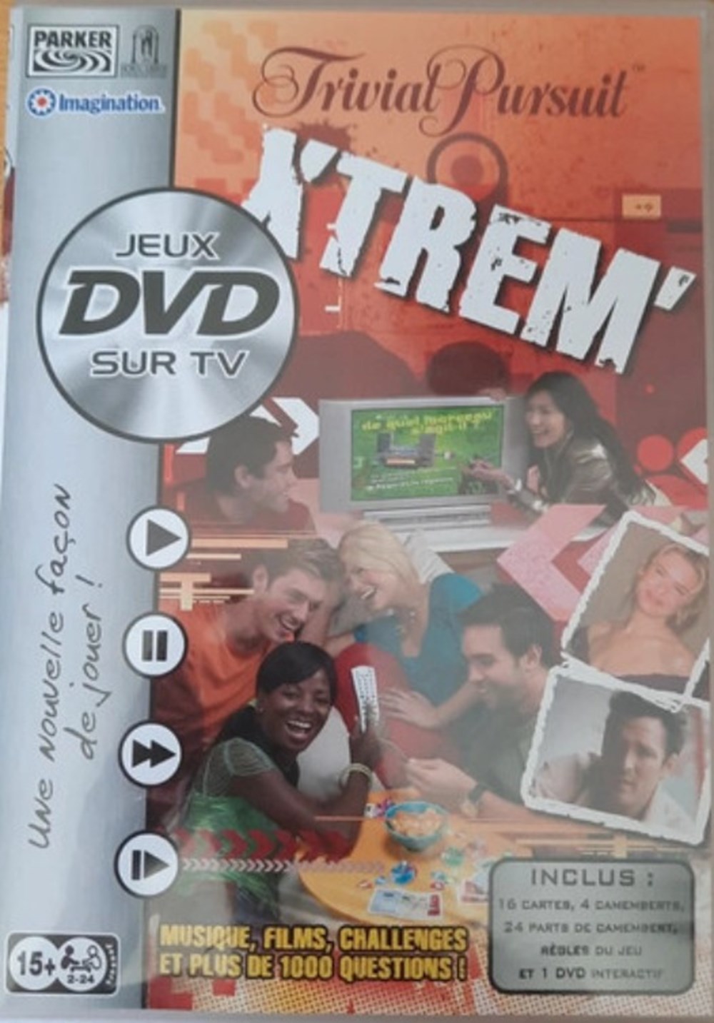2005 - ???- Trivial Pursuit Edition x'trem' - DVD jeux de societe jouets 2005 trivial pursuit edition trem dvd