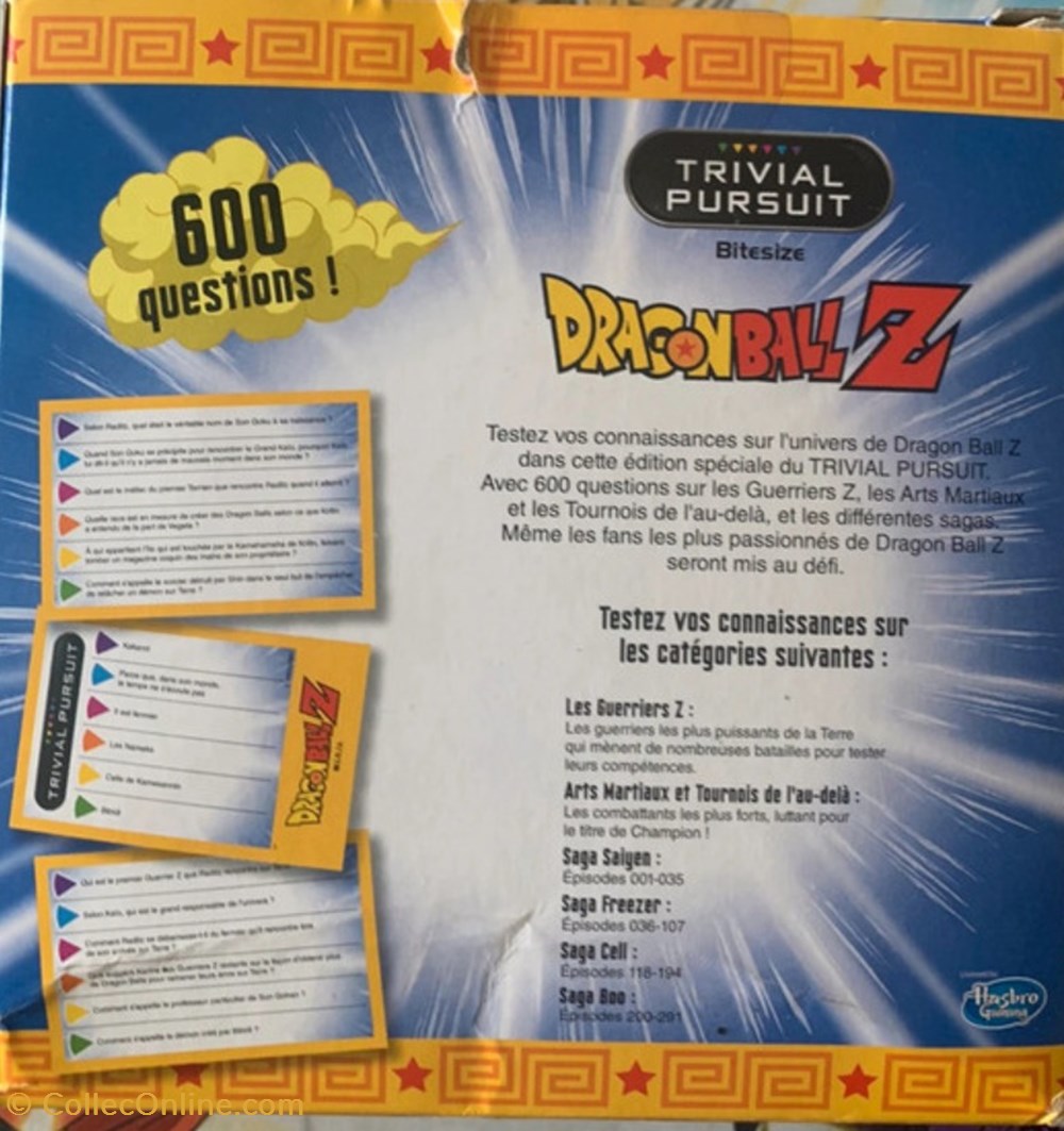 2020 - Trivial Pursuit Edition Dragon Ball Z - recharge 2 en 1 jeux de societe jouets 2020 trivial pursuit edition dragon ball z recharge 2 en 1
