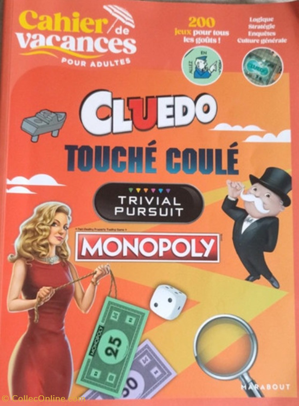 2022 - ??? - trivial pursuit cahier de vacances pour adultes jeux societe jouets 2022 trivial pursuit cahier de vacances pour adultes