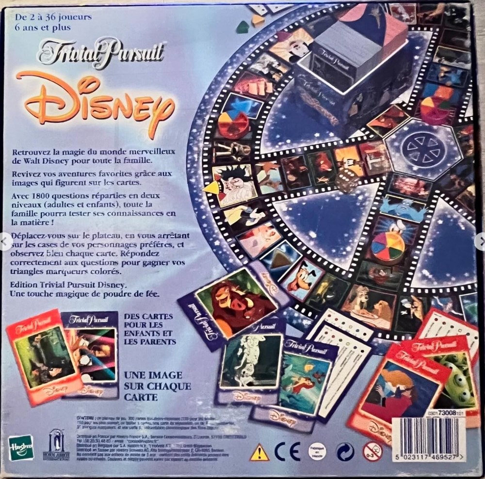 jeux de societe jouets 1999 edition disney