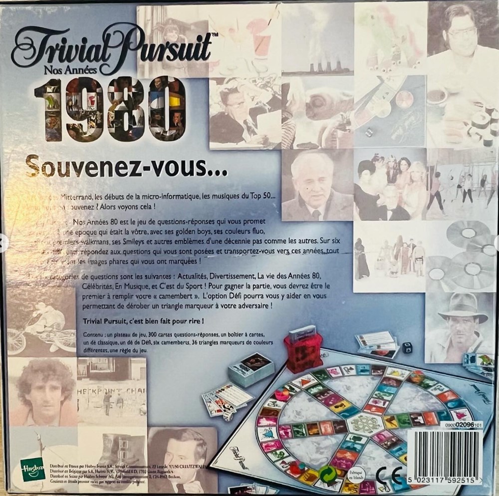 2000 - Édition Nos années 1980 jeux de societe jouets 2000 edition nos annees 1980