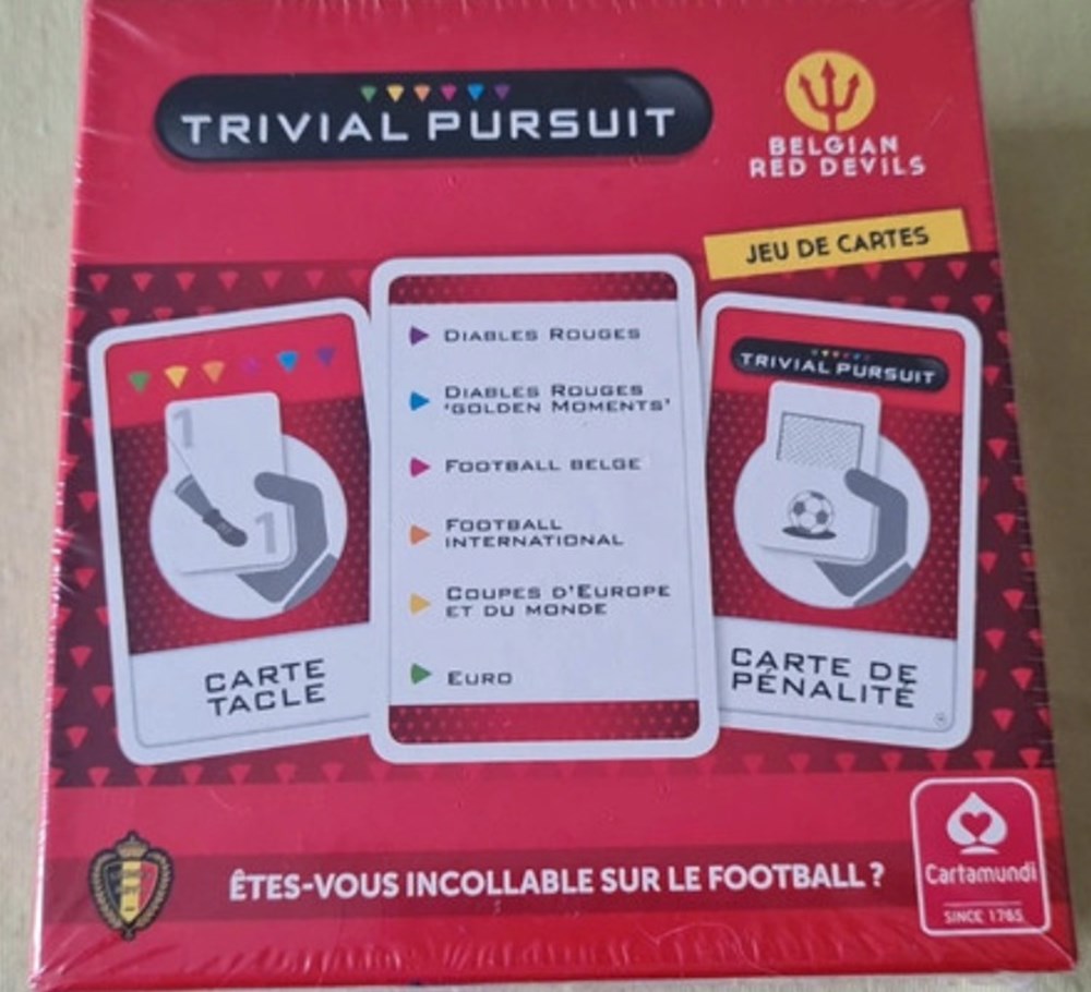 2015 - ???- Trivial Pursuit édition Belgian red Devil - cartes jeux societe jouets 2015 trivial pursuit edition belgian red devil cartes