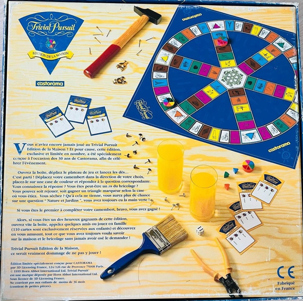 1999 - Édition de la maison - Castorama jeux societe jouets 1999 edition de la maison castorama