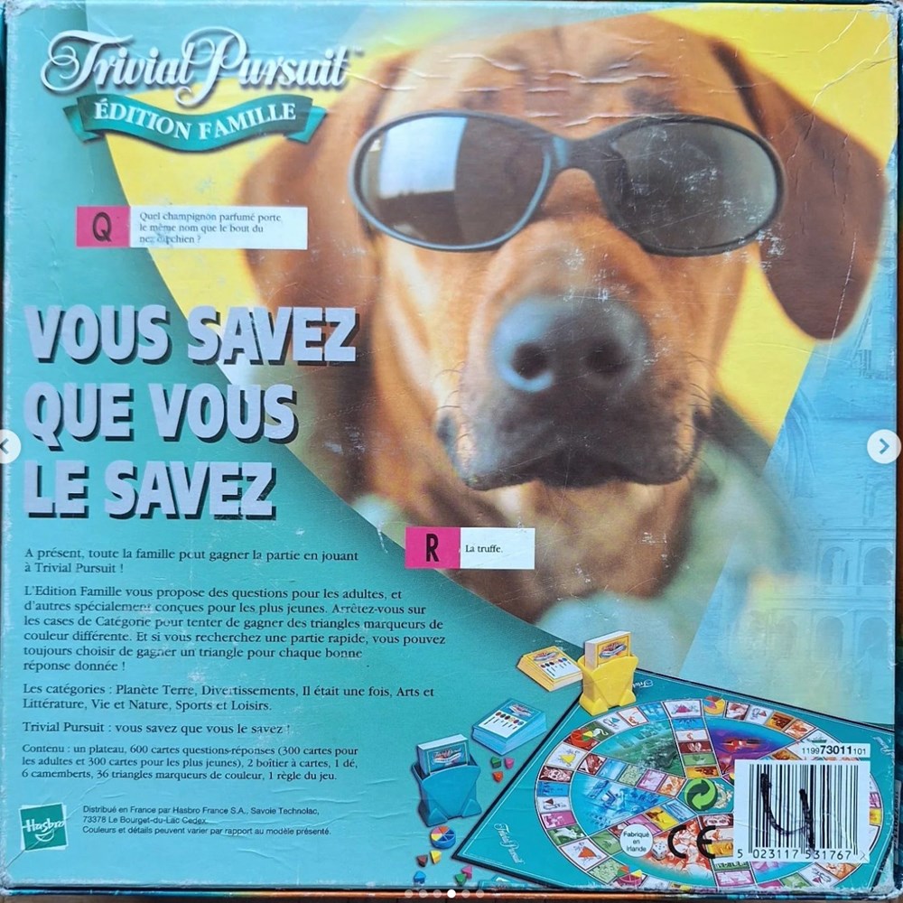 1999 - Edition Famille jeux de societe jouets 1999 edition famille