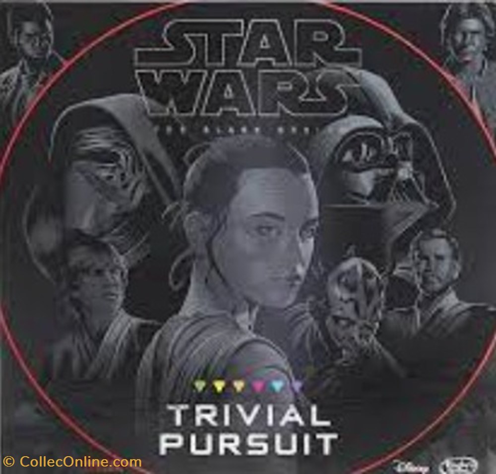 2019 - ???- Trivial Pursuit Edition StarWars - jeu complet jeux de societe jouets 2019 trivial pursuit edition starwars jeu complet