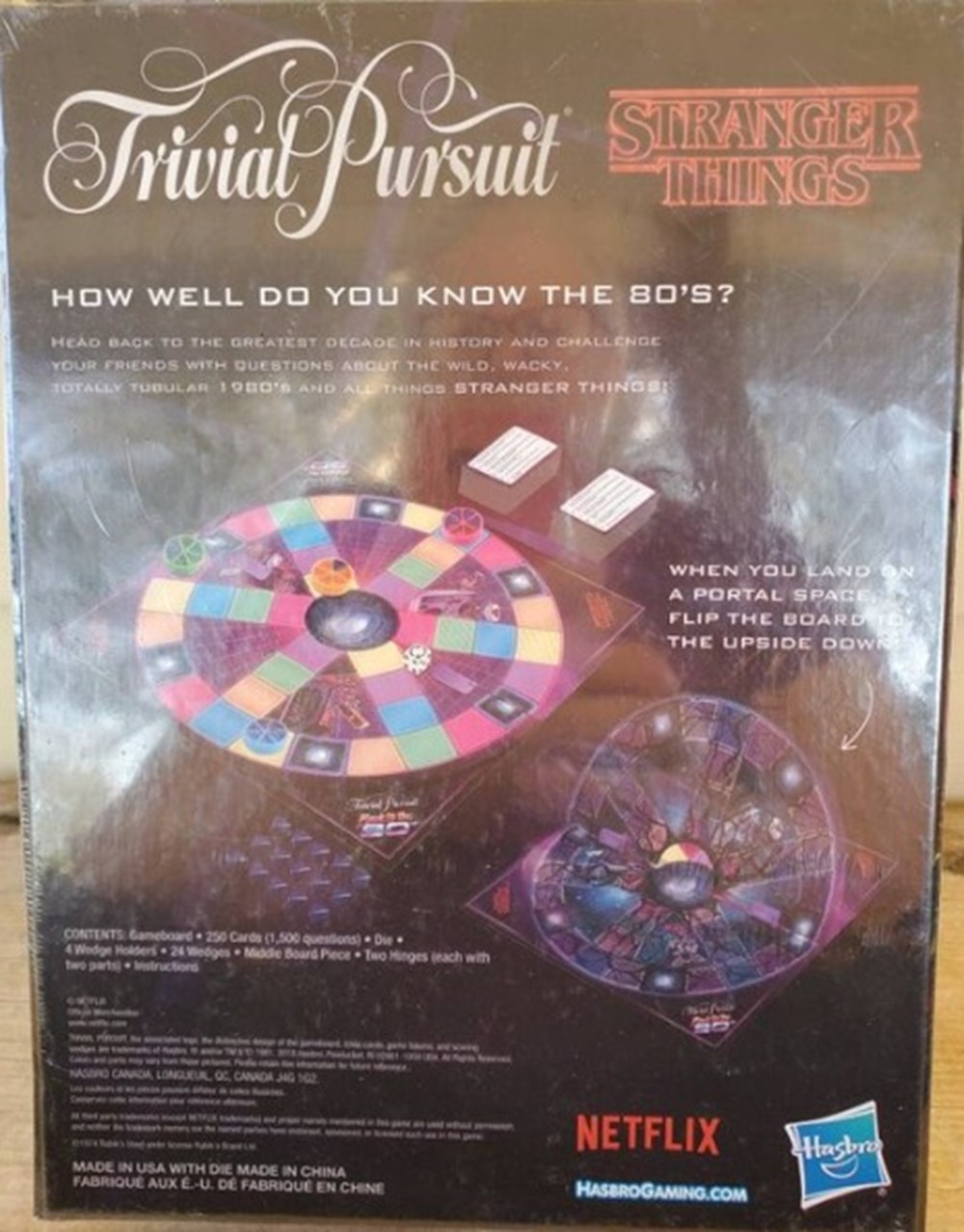 jeux de societe jouets 2019 trivial pursuit strangers things complet