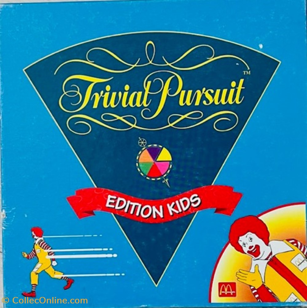 1996 - Édition Kids McDonalds jeux de societe jouets 1996 edition kids mcdonalds