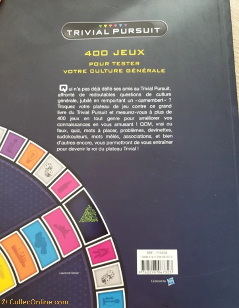 2013 -???- trivial pursuit 400 jeux pour tester votre culture musicale - livre de societe jouets 2013 trivial pursuit 400 jeux pour tester votre culture musicale livre