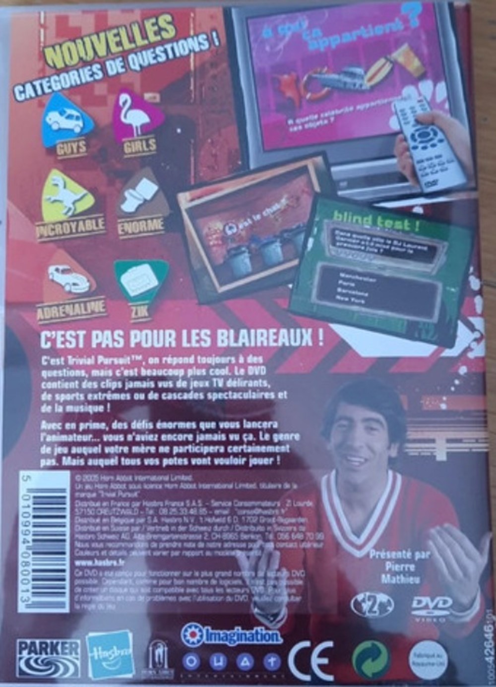 2005 - ???- Trivial Pursuit Edition x'trem' - DVD jeux de societe jouets 2005 trivial pursuit edition trem dvd