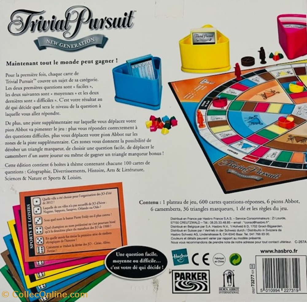 jeux de societe jouets 2007 edition new generation