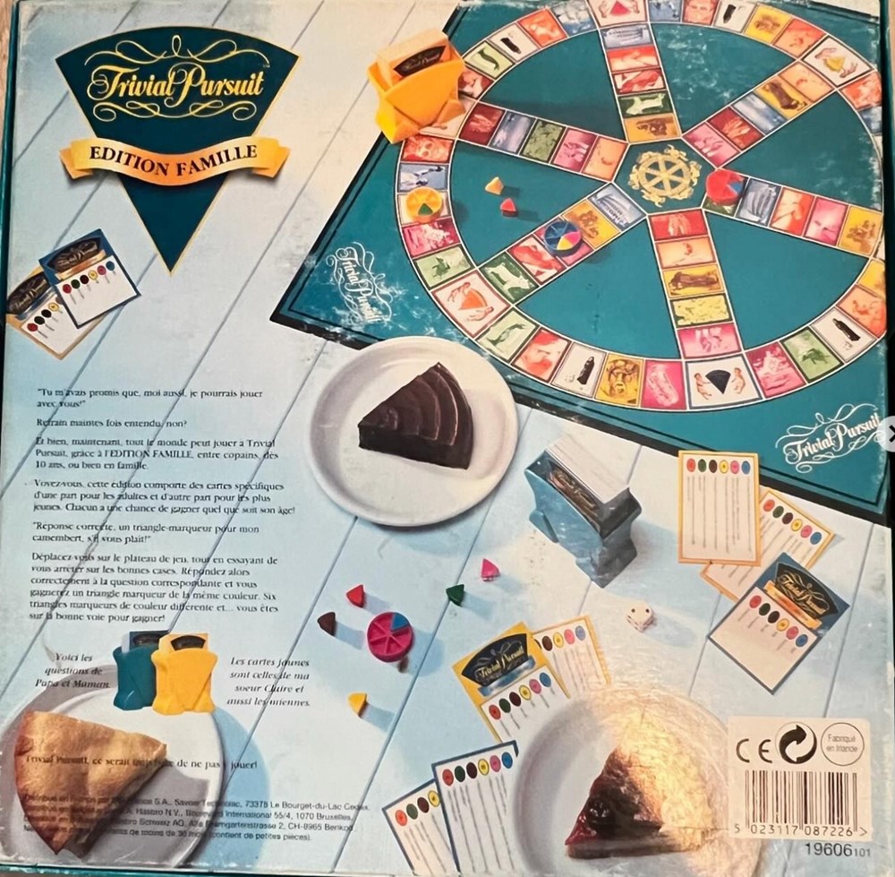 1995 - Édition famille jeux de societe jouets 1995 edition famille