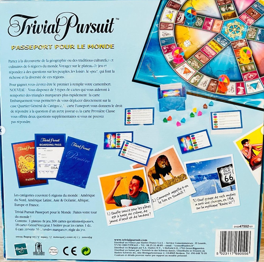 2003 - Édition passeport pour le monde jeux societe jouets 2003 edition passeport pour le monde
